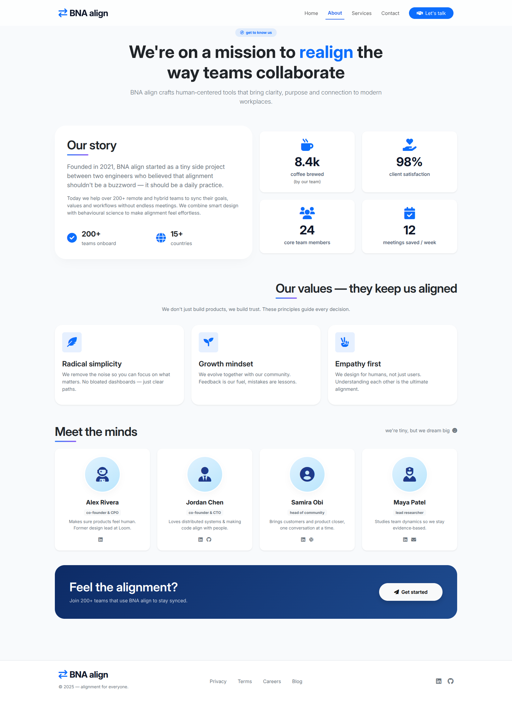 About Us – Our Story & Team