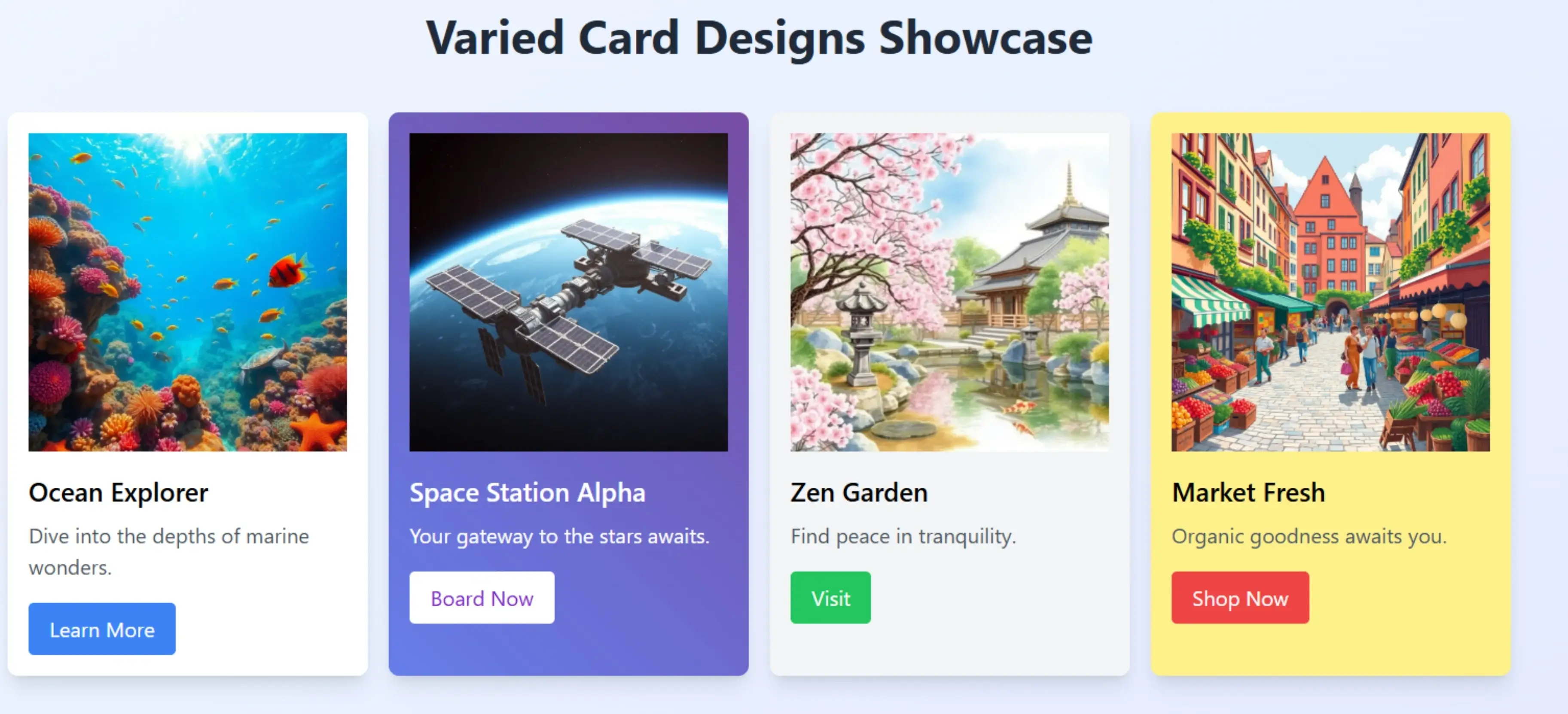 Varied Card Designs - Image 2