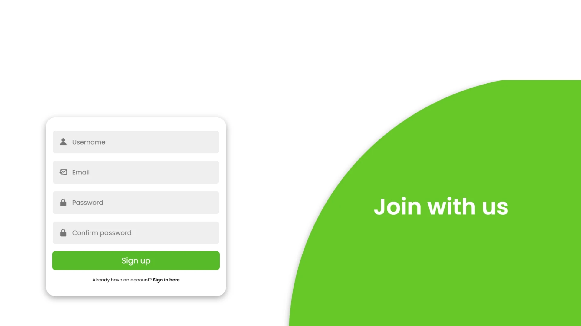 All-in-One Login & Sign-Up - Image 2