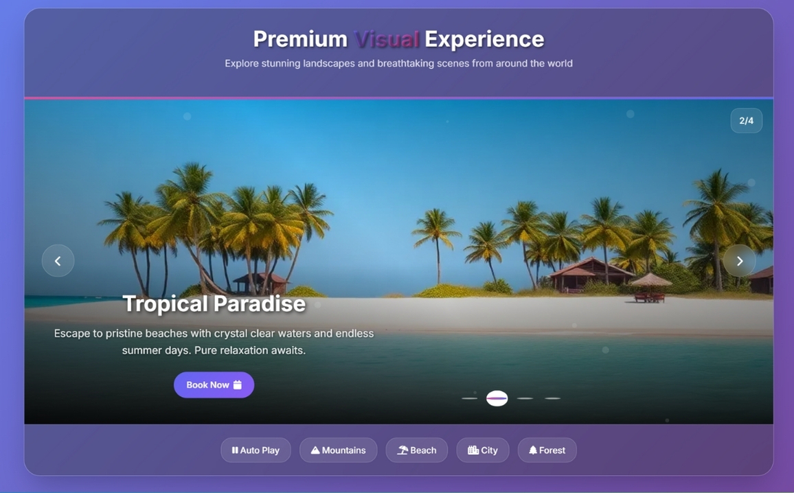 Premium Enhanced Carousel