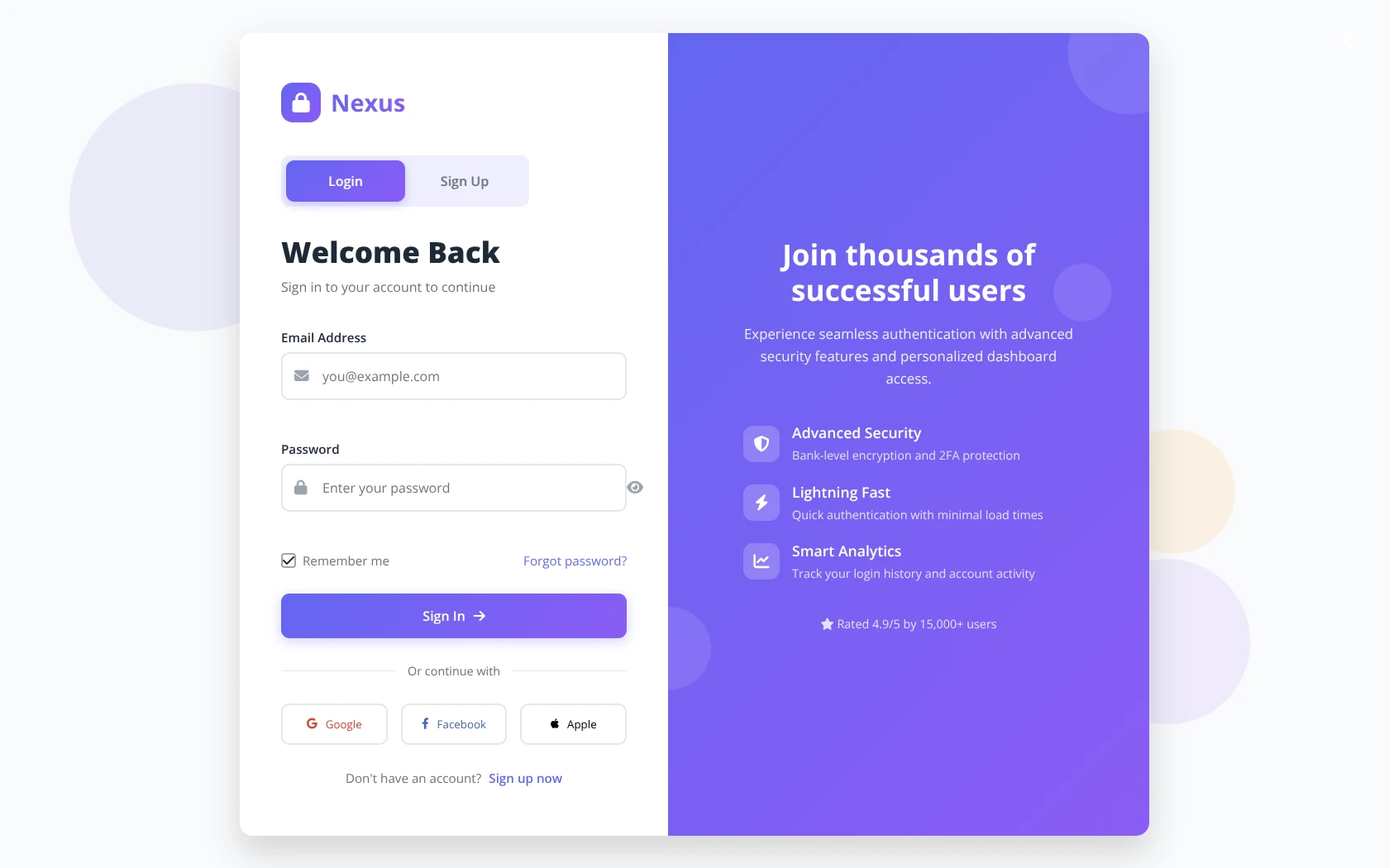 Secure Login & Signup - Image 1