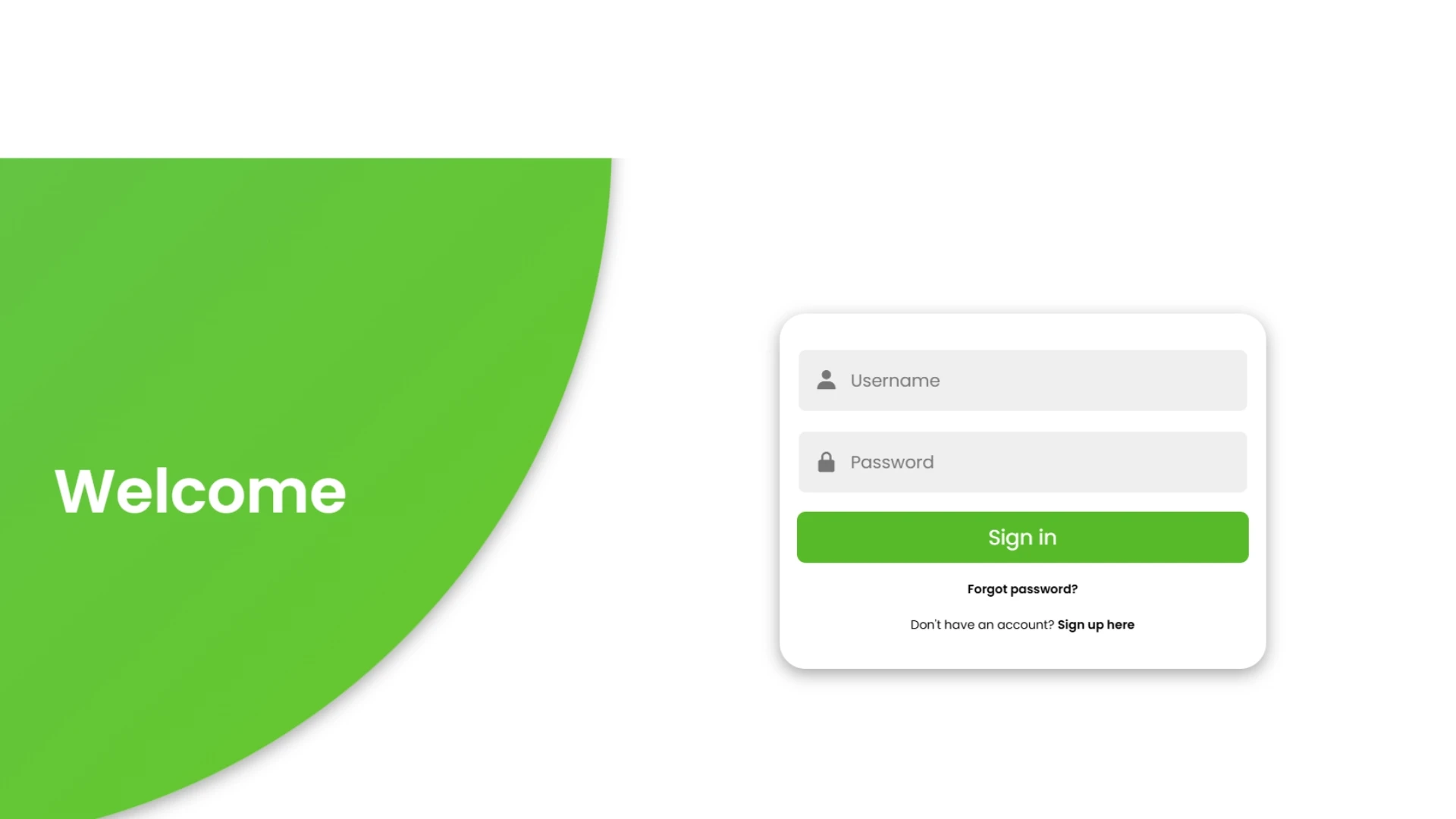 All-in-One Login & Sign-Up - Image 1