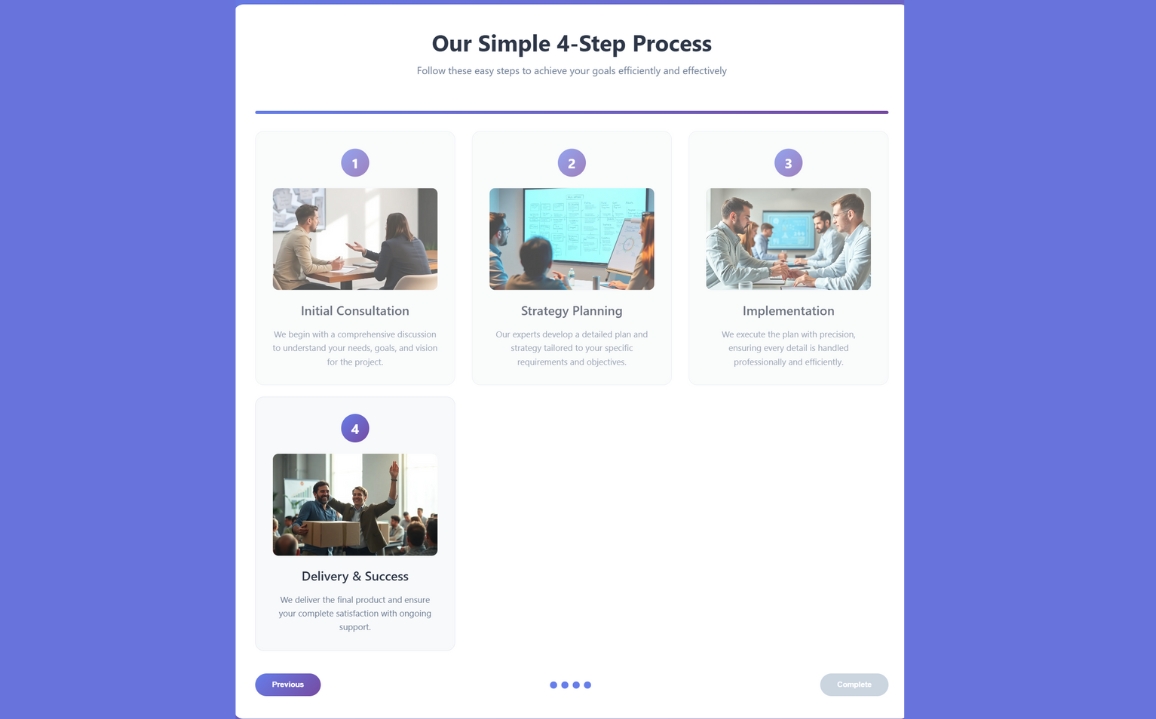 Our Simple 4-Step Process